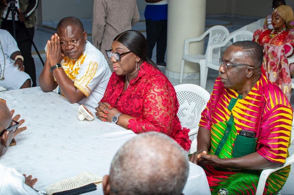 Founder honoured by the Gbese Mantse