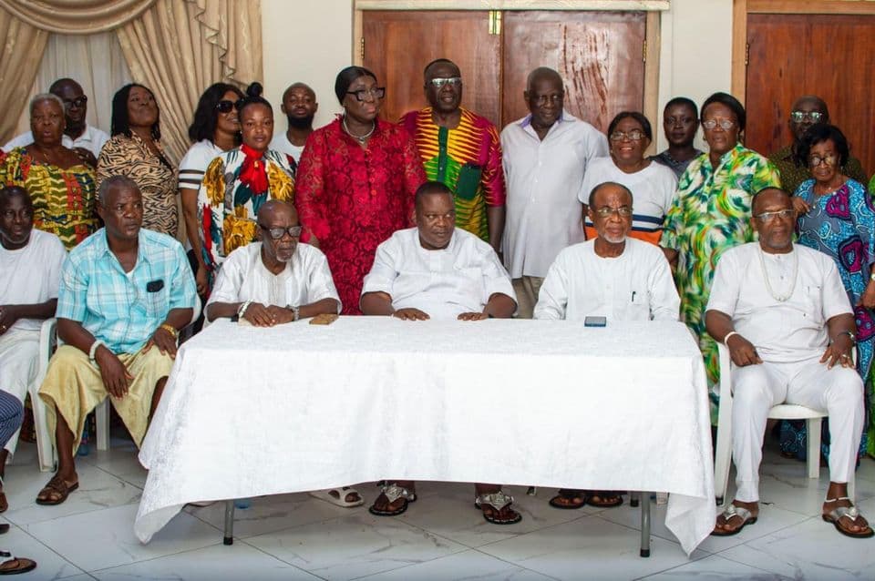 Founder honoured by the Gbese Mantse