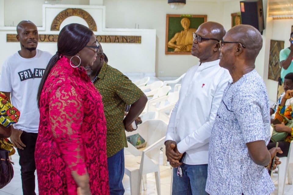 Founder honoured by the Gbese Mantse