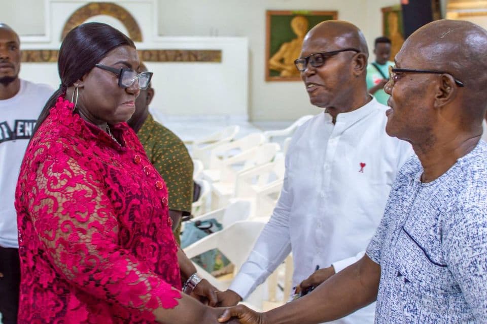 Founder honoured by the Gbese Mantse