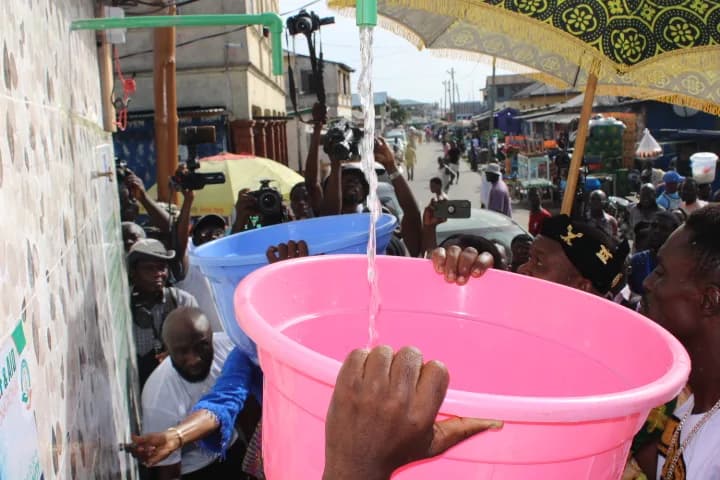 Bukom Borehole Launch